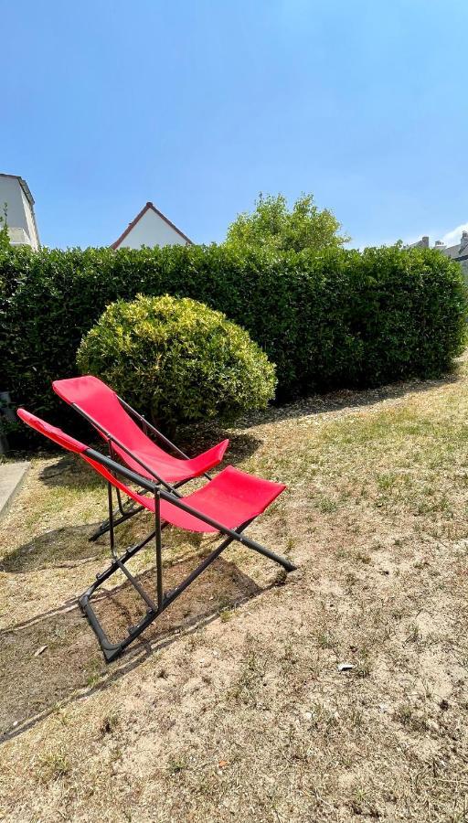 Appartement A Quelques Pas De La Plage Avec Jardin 멜리몽-플라주 외부 사진